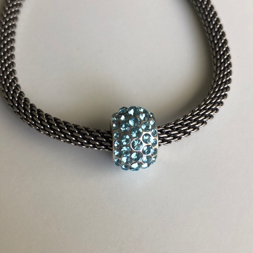 Light Blue Crystal Brighton Bead